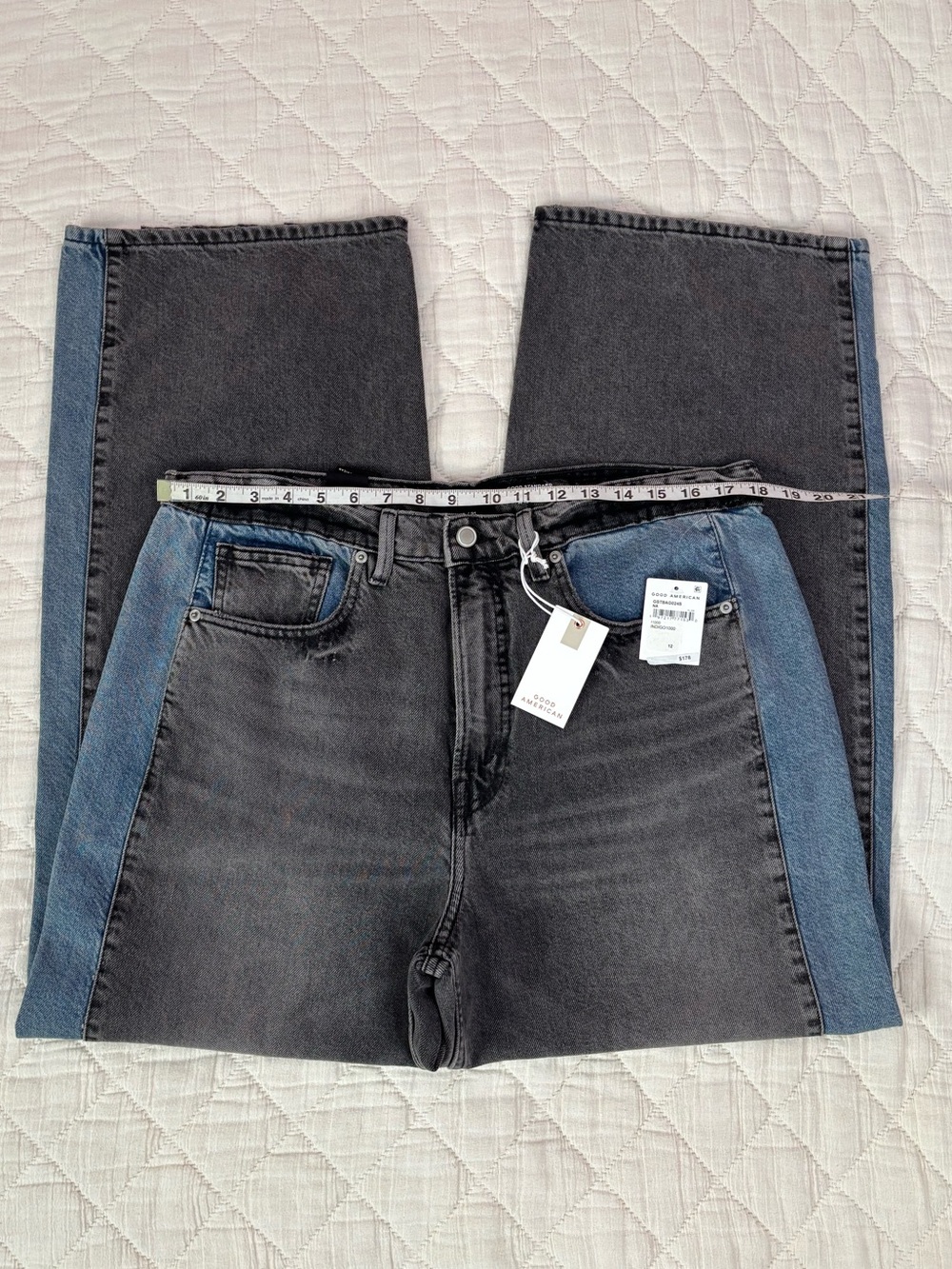 Good American Good Standard Baggy Low Rise Jeans Sz 12/31 NWT - - Picture 8 of 15